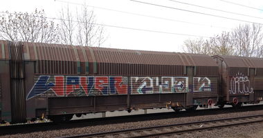 Graffiti Train - Photo by ZUGZWANG