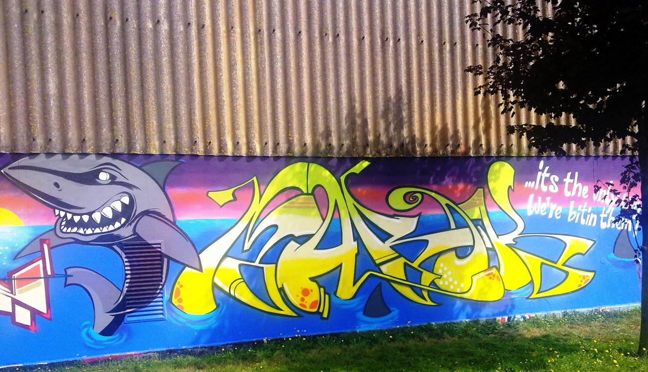 Graffiti Wall - Photo by ZUGZWANG (2016)