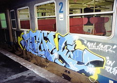 Graffiti Train - Photo by ZUGZWANG