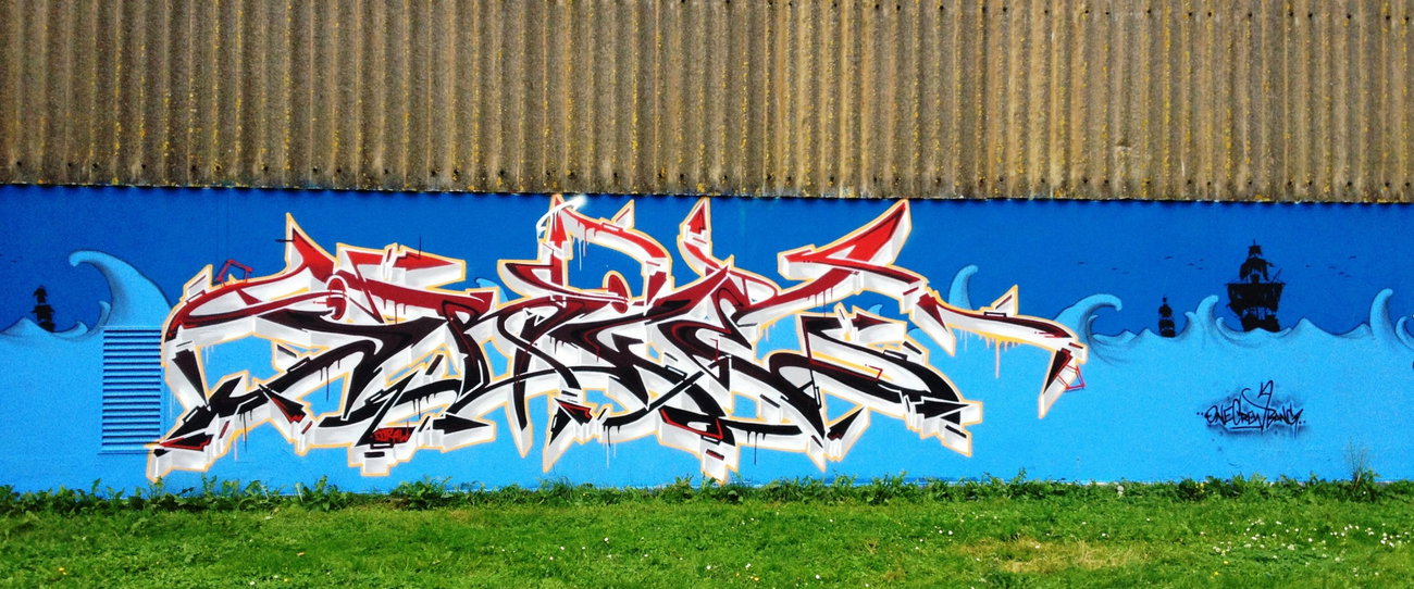 Graffiti Wall - Photo by ZUGZWANG (2017)