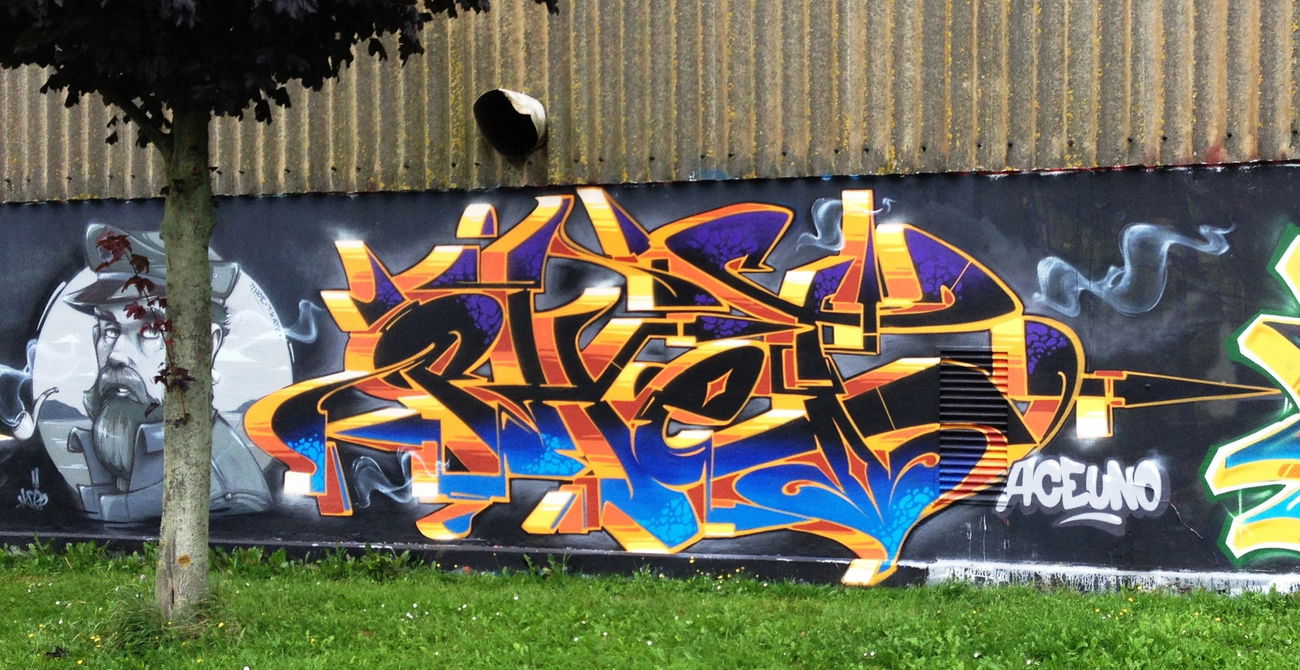 Graffiti Wall - Photo by ZUGZWANG (2017)