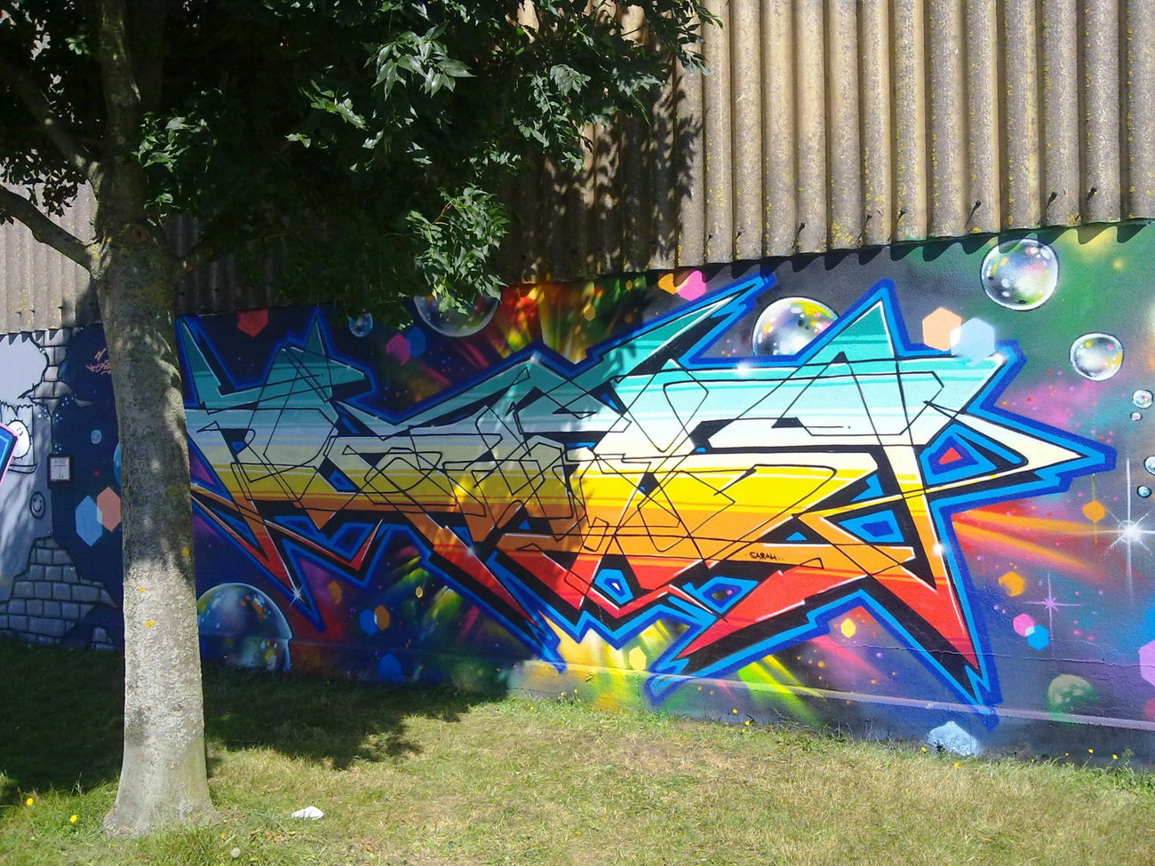 Graffiti Wall - Photo by ZUGZWANG