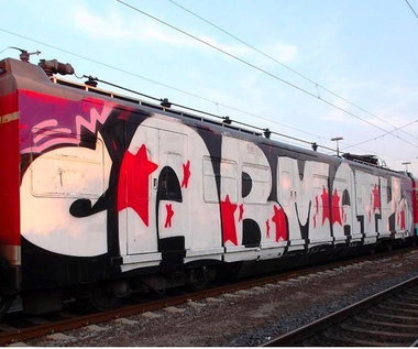 Graffiti Train - Photo by ZUGZWANG - abm, atk, bremen (2015)