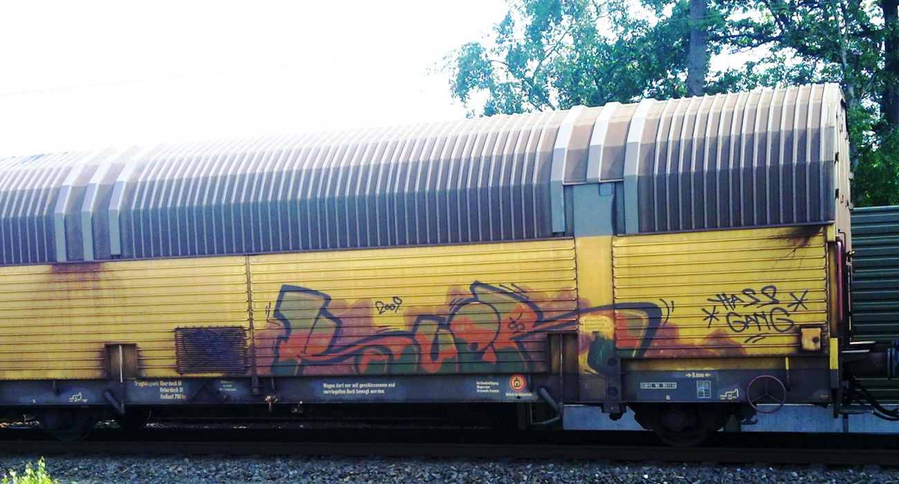 Graffiti Train - Photo by ZUGZWANG
