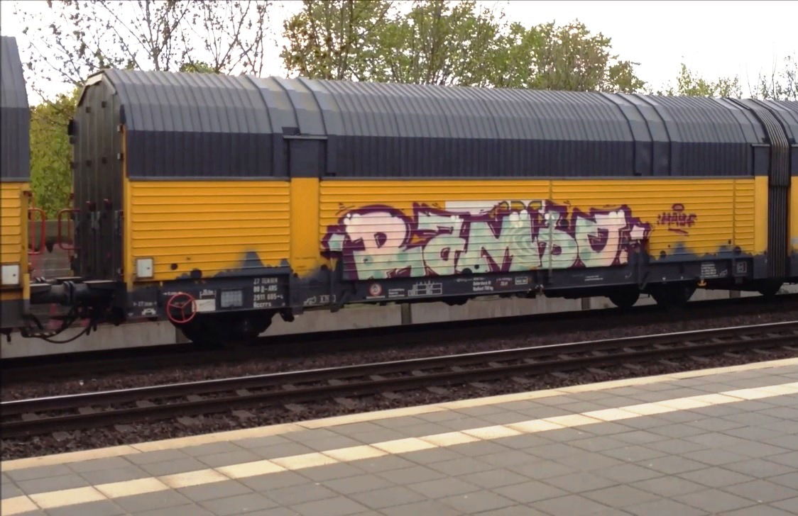 Graffiti Train - Photo by ZUGZWANG - rambo
