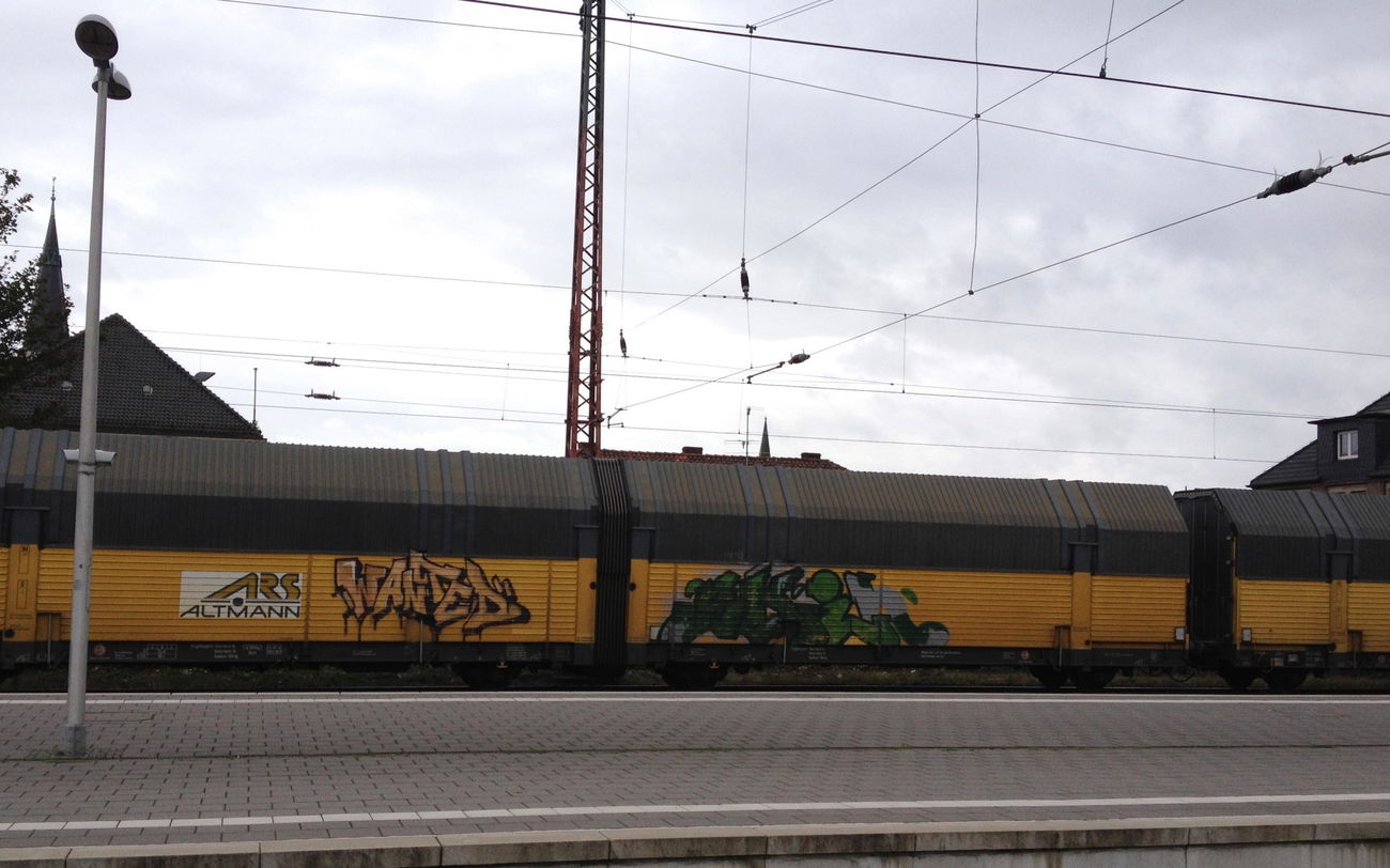 Graffiti Train - Photo by ZUGZWANG - wanted, skin
