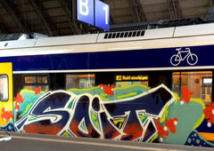 Graffiti Train - Photo by ZUGZWANG - soit (2018)