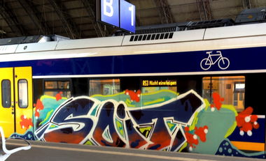 Graffiti Train - Photo by ZUGZWANG - soit (2018)