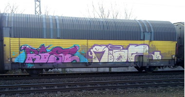 Graffiti Train - Photo by ZUGZWANG - bremerhaven, 27