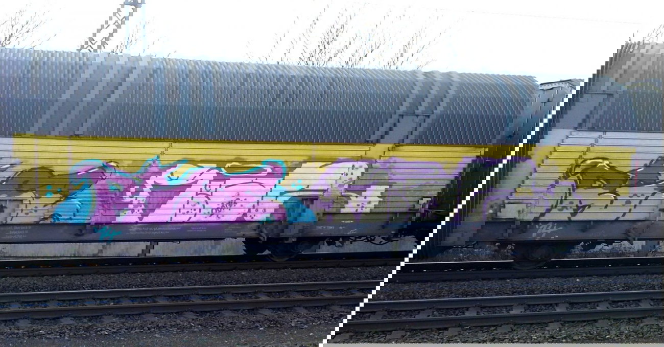 Graffiti Train - Photo by ZUGZWANG - bremerhaven, 27