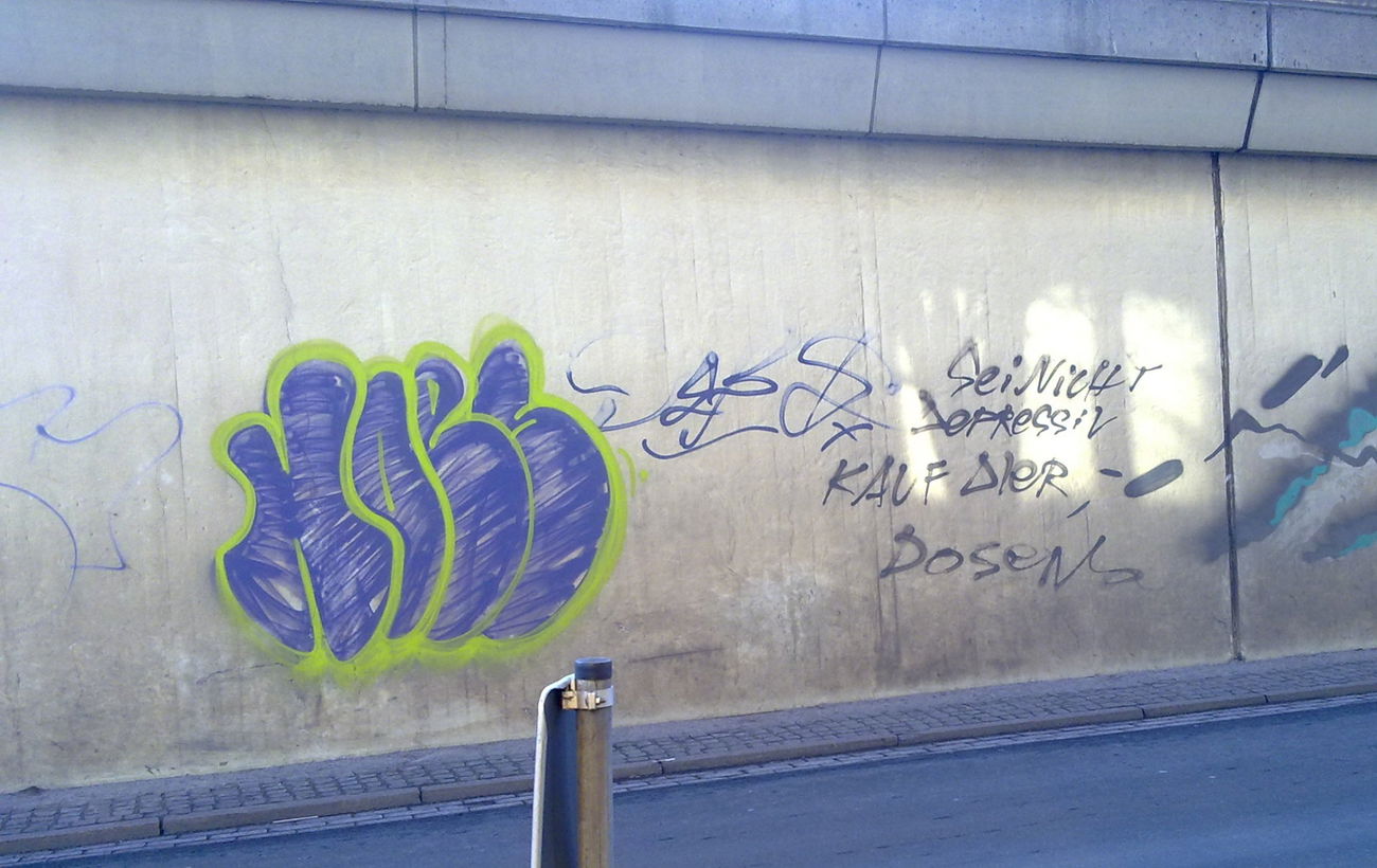 Graffiti Bombing - Photo by ZUGZWANG - hoes