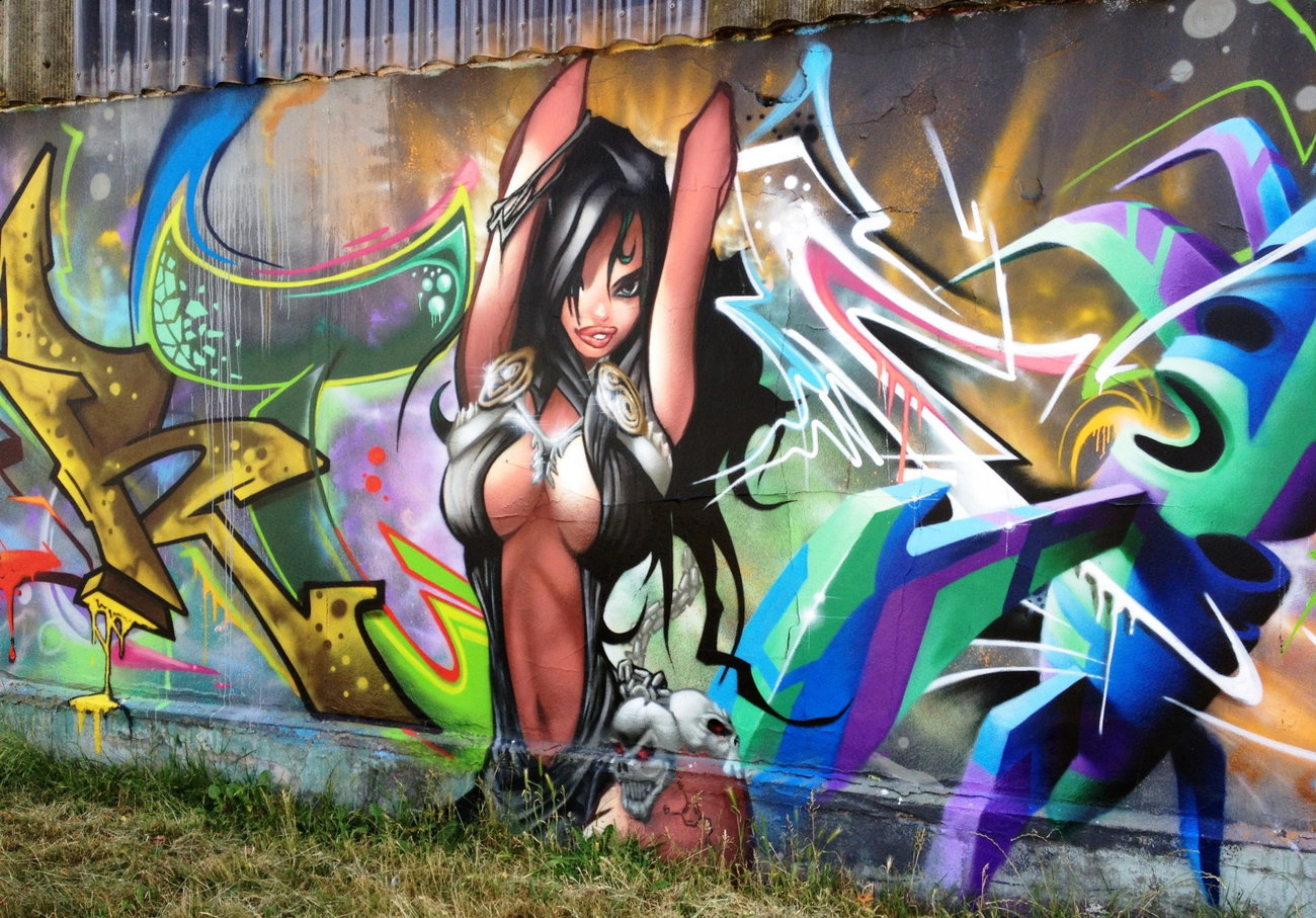 Graffiti Wall - Photo by ZUGZWANG (2018)