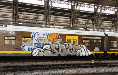 Graffiti Train - Photo by ZUGZWANG - soit (2018)