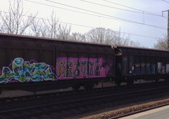 Graffiti Train - Photo by ZUGZWANG