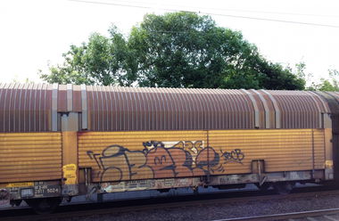 Graffiti Train - Photo by ZUGZWANG - jbcb