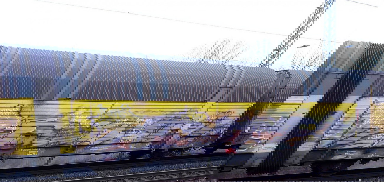 Graffiti Train - Photo by ZUGZWANG - bremerhaven