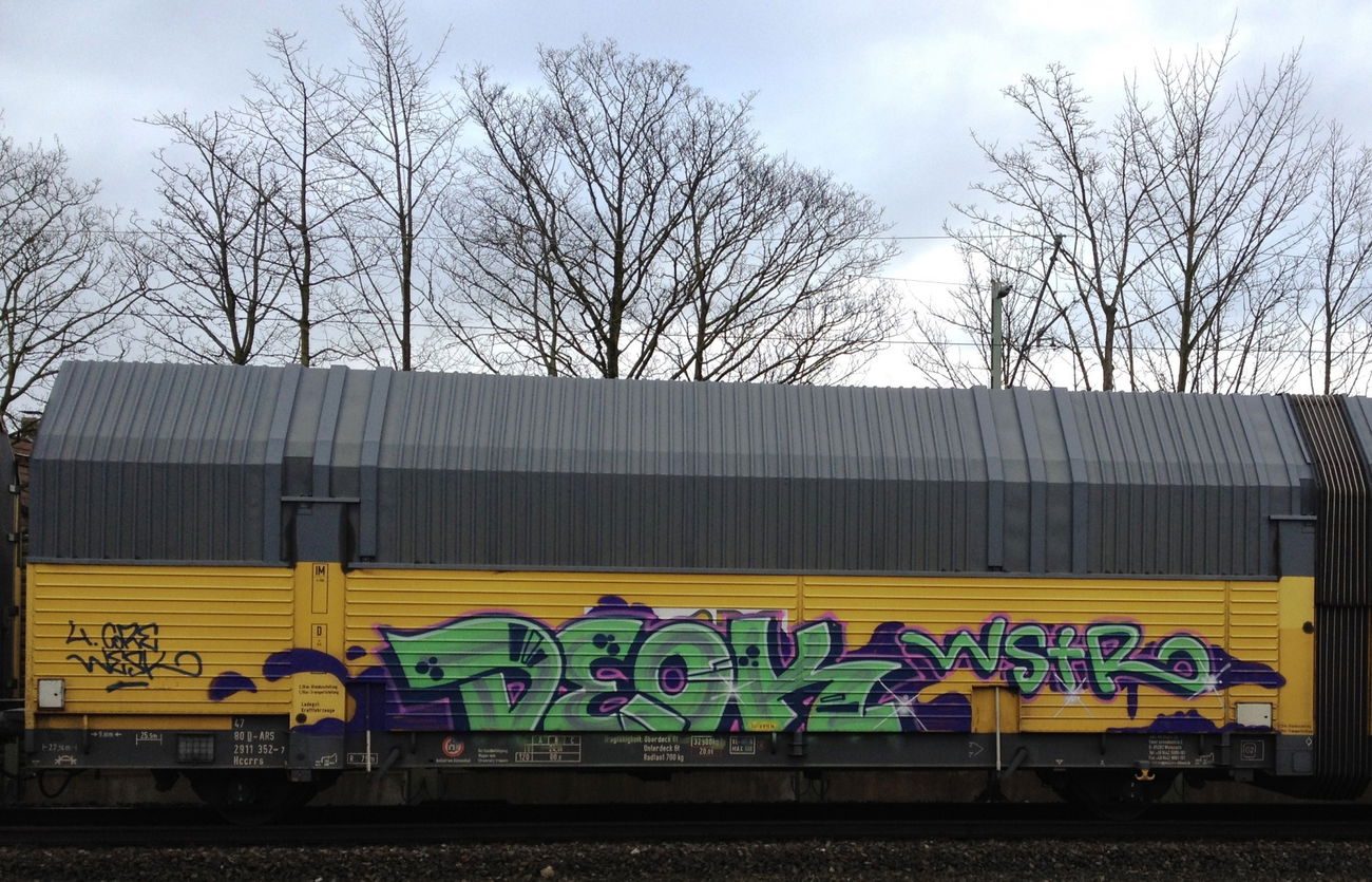 Graffiti Train - Photo by ZUGZWANG - deok
