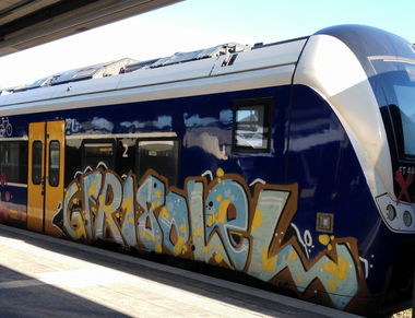 Graffiti Train - Photo by ZUGZWANG - gfr, 180 (2018)