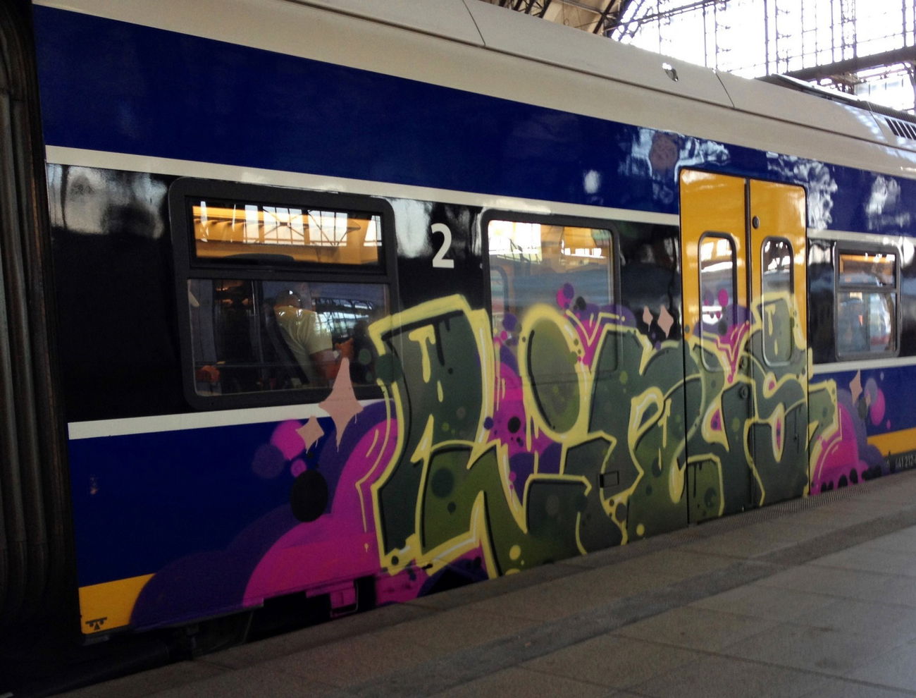 Graffiti Train - Photo by ZUGZWANG - linus (2018)