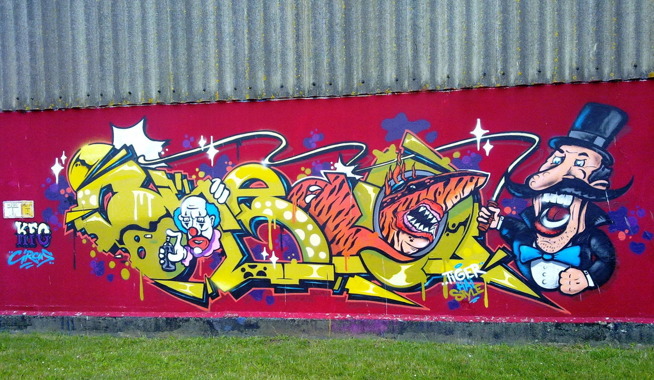 Graffiti Wall - Photo by ZUGZWANG - bremerhaven (2016)