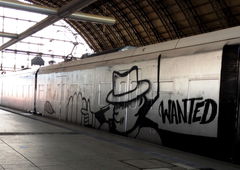 Graffiti Train - Photo by ZUGZWANG - wanted (2018)