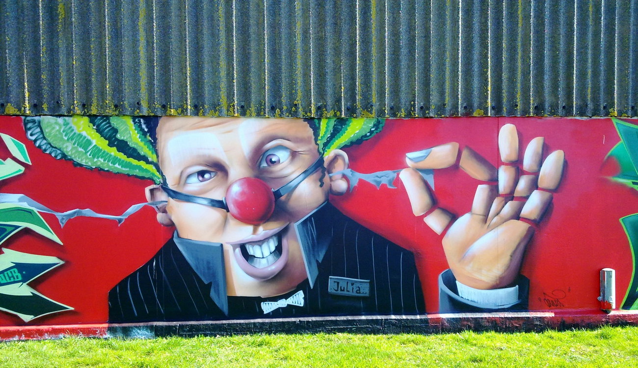 Graffiti Wall - Photo by ZUGZWANG - bremerhaven
