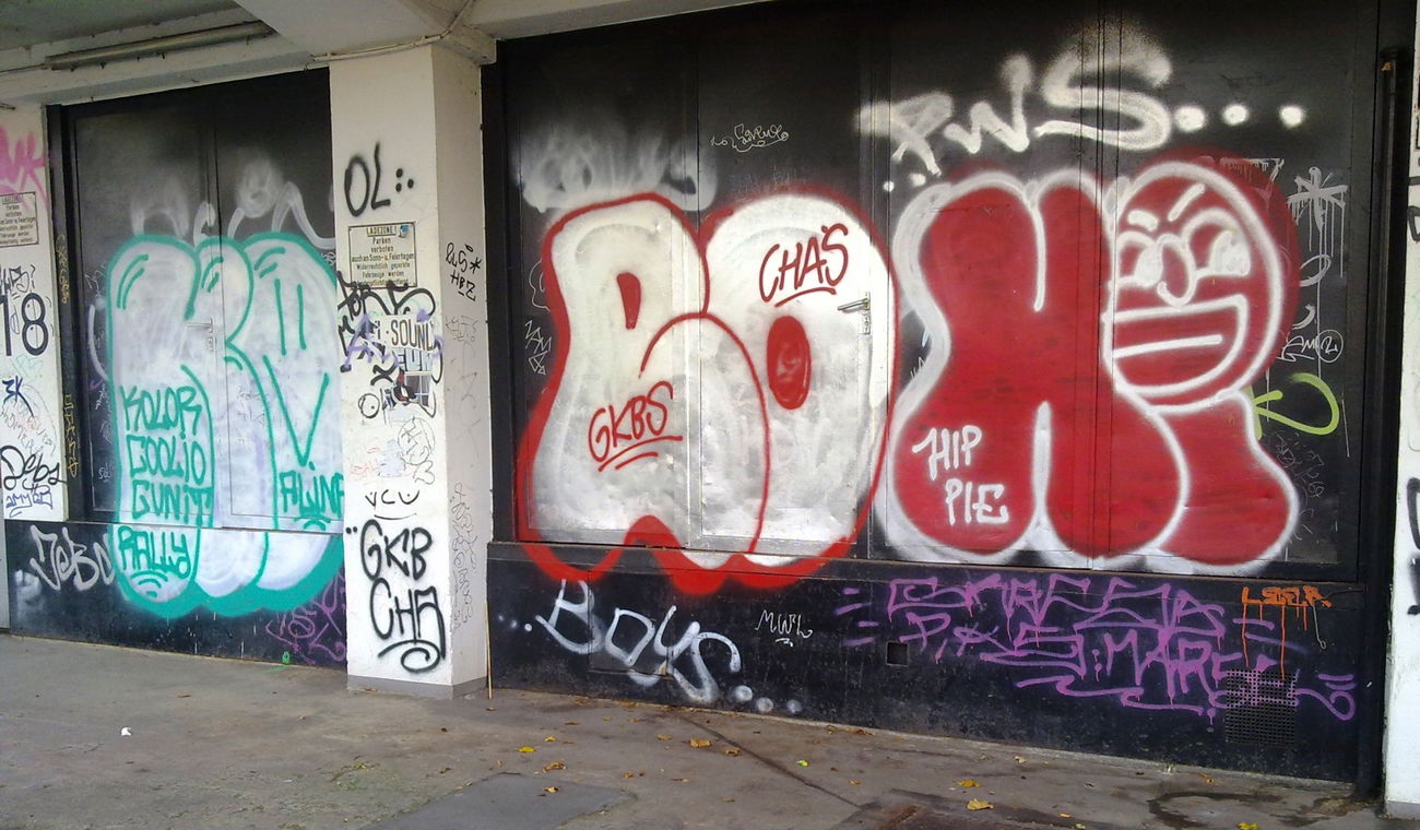 Graffiti Bombing - Photo by ZUGZWANG