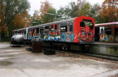 Graffiti Train - Photo by ZUGZWANG - hamburg