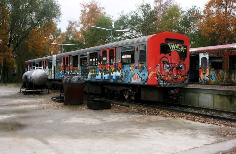 Graffiti Train - Photo by ZUGZWANG - hamburg