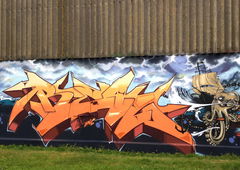 Graffiti Wall - Photo by ZUGZWANG (2017)