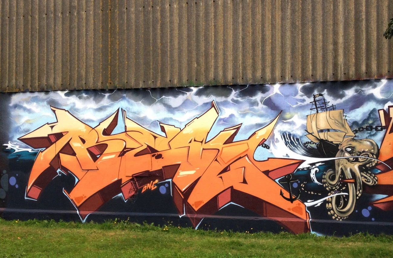 Graffiti Wall - Photo by ZUGZWANG (2017)