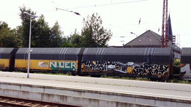 Graffiti Train - Photo by ZUGZWANG