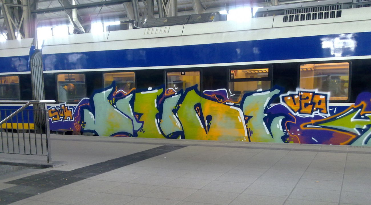 Graffiti Train - Photo by ZUGZWANG - bremen (2016)