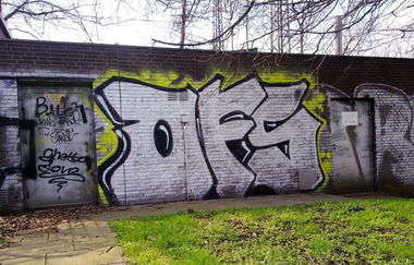 Graffiti Bombing - Photo by ZUGZWANG