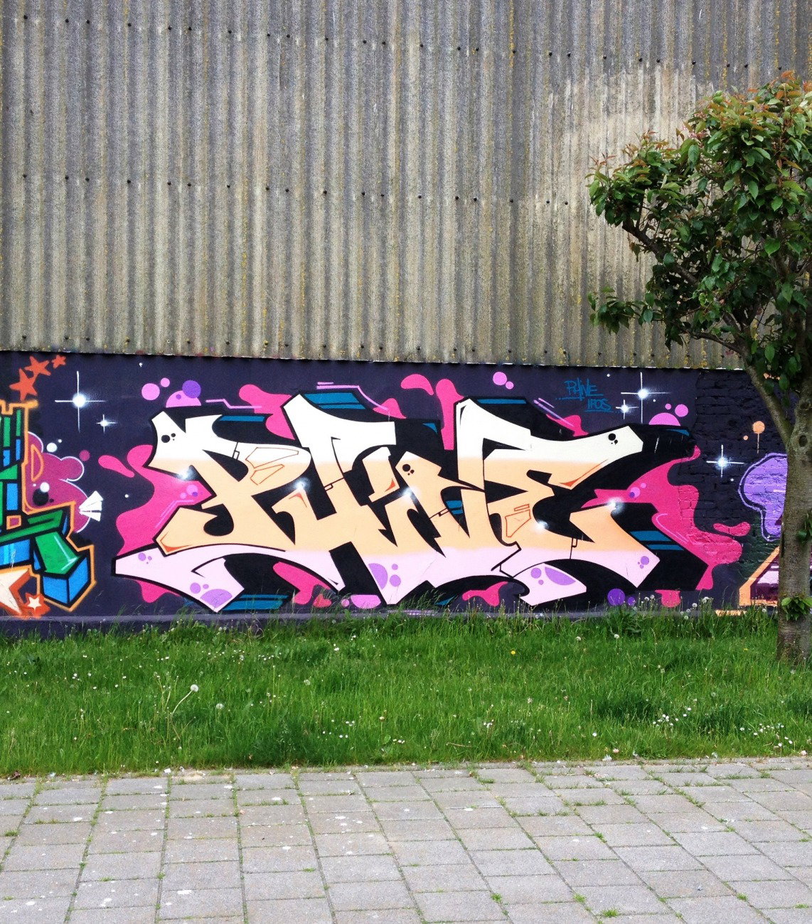 Graffiti Wall - Photo by ZUGZWANG (2017)