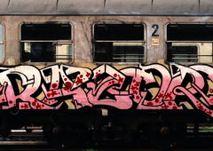 Graffiti Train - Photo by ZUGZWANG - razor (1993)