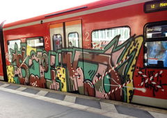 Graffiti Train - Photo by ZUGZWANG (2017)