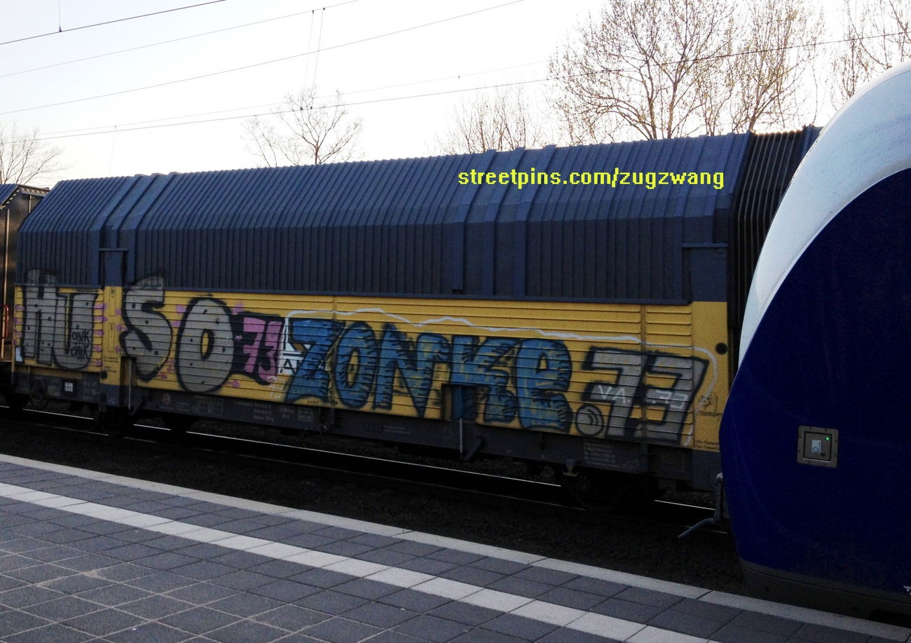 Graffiti Train - Photo by ZUGZWANG - zonke73