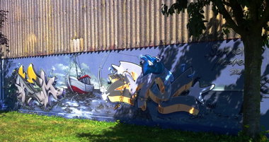 Graffiti Wall - Photo by ZUGZWANG