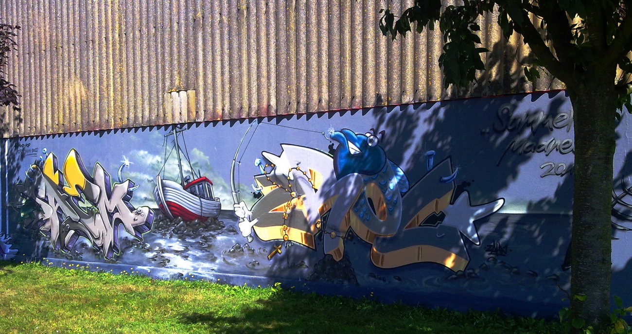 Graffiti Wall - Photo by ZUGZWANG
