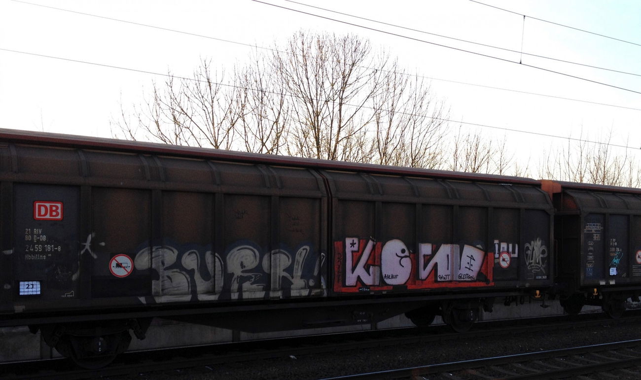 Graffiti Train - Photo by ZUGZWANG