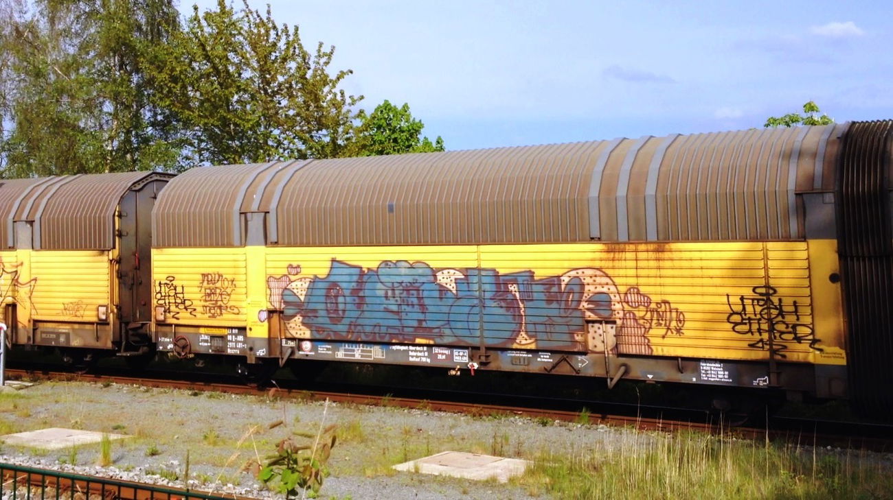 Graffiti Train - Photo by ZUGZWANG