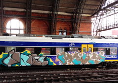 Graffiti Train - Photo by ZUGZWANG - howy (2017)