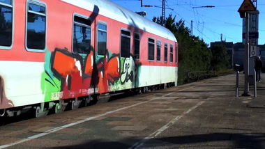 Graffiti Train - Photo by ZUGZWANG - dsf, hamburg
