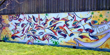 Graffiti Wall - Photo by ZUGZWANG - bremerhaven