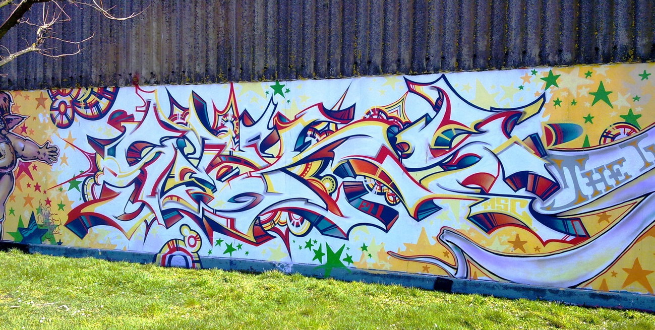 Graffiti Wall - Photo by ZUGZWANG - bremerhaven