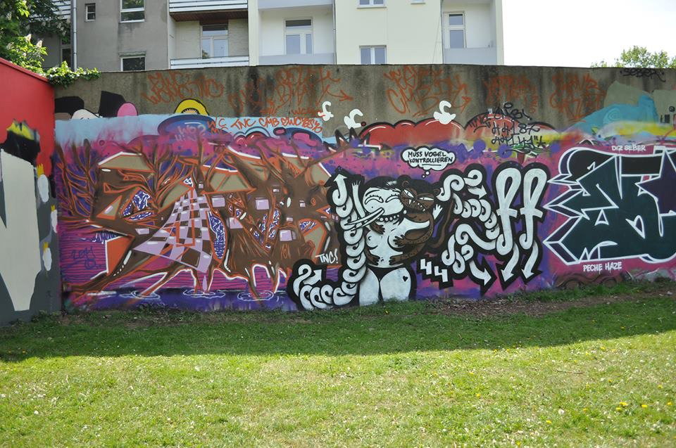 Graffiti Wall - Photo by ZUGZWANG - mr187, 44187