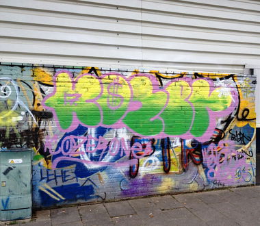 Graffiti Bombing - Photo by ZUGZWANG