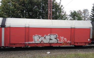 Graffiti Train - Photo by ZUGZWANG - ws