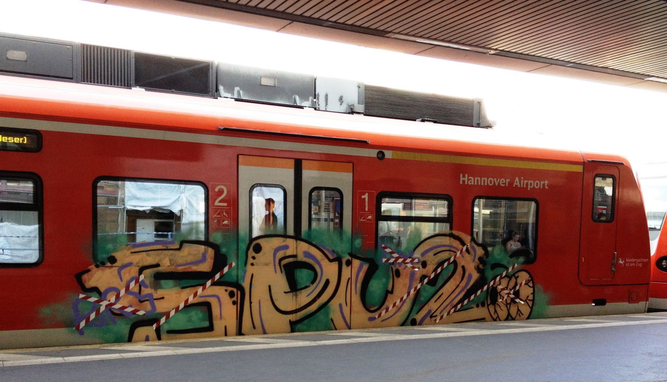 Graffiti Train - Photo by ZUGZWANG (2017)